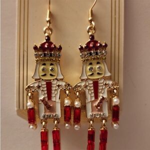 NWT Eyecandy Nutcracker Dangle Earrings from Los Angeles